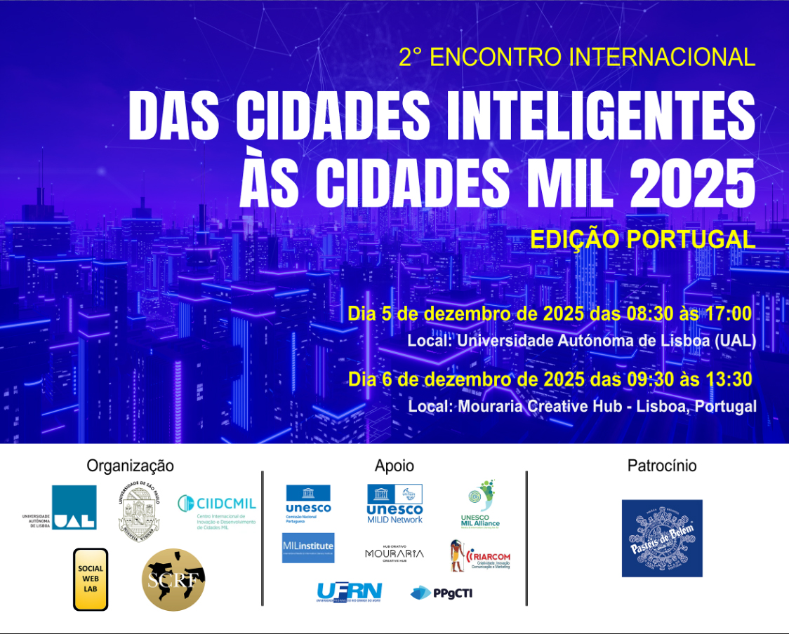 Das Cidades Inteligentes às Cidades MIL